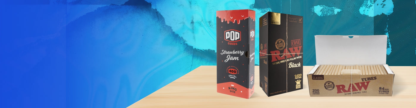 Shop pre roll cones bulk & hemp cones wholesale from RAW, Pop Cones & more at Cannatron, the #1 Wholesaler & Distributor of Smoke Shop Accessories