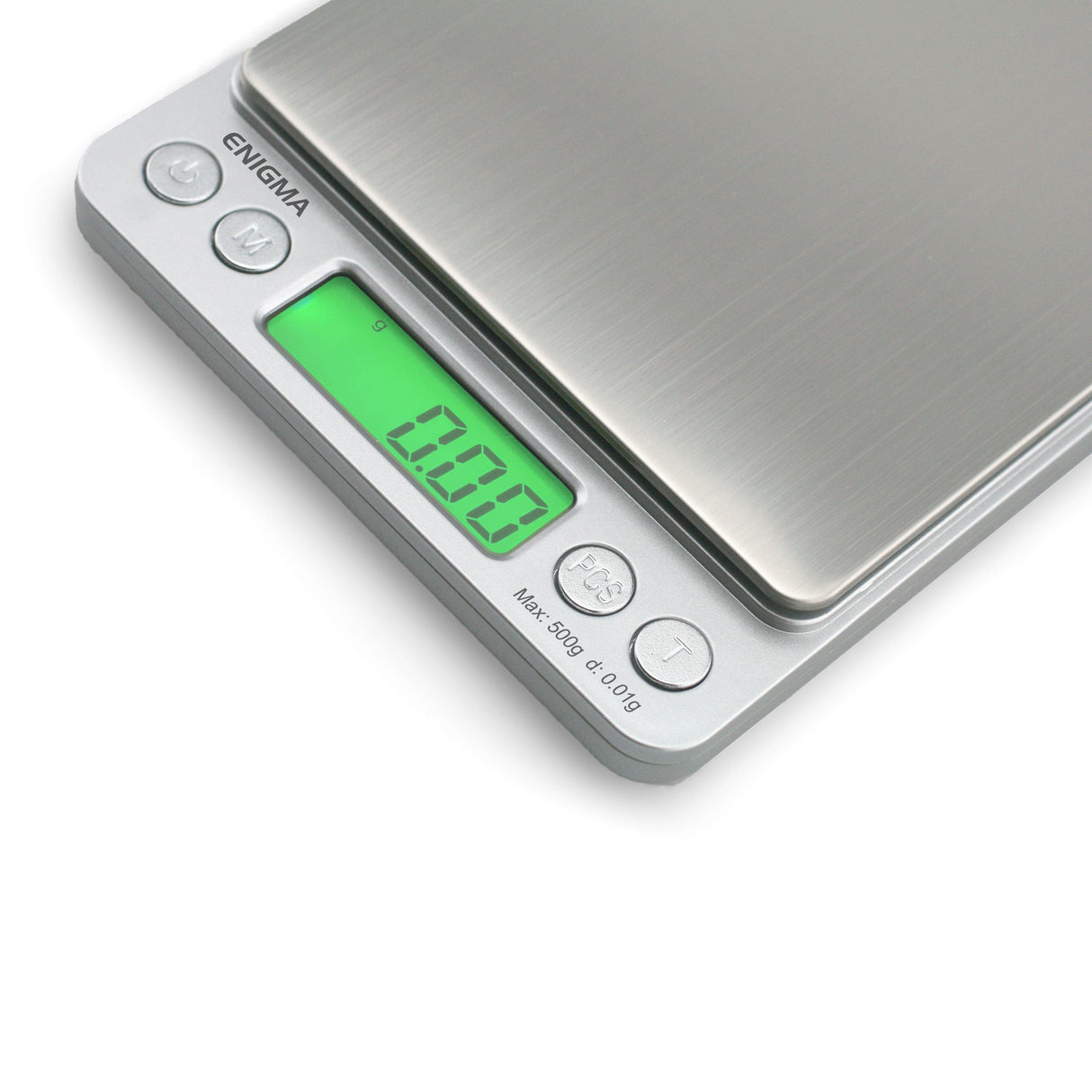 Truweigh Enigma Scale - 500g x 0.01g - Silver
