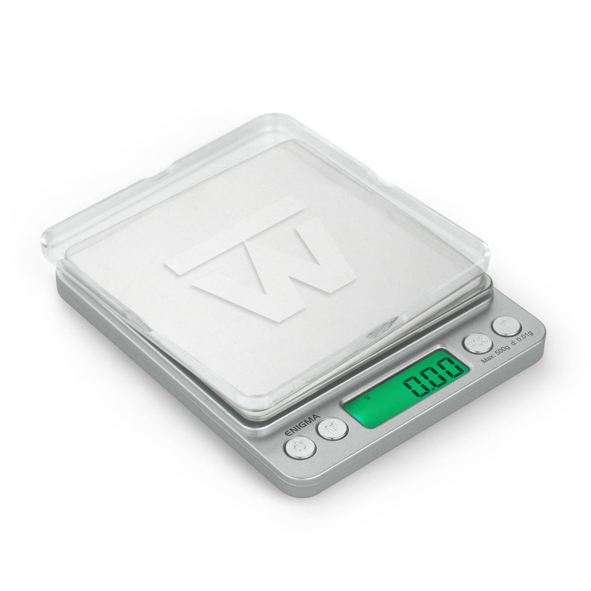 Truweigh Enigma Scale - 500g x 0.01g - Silver
