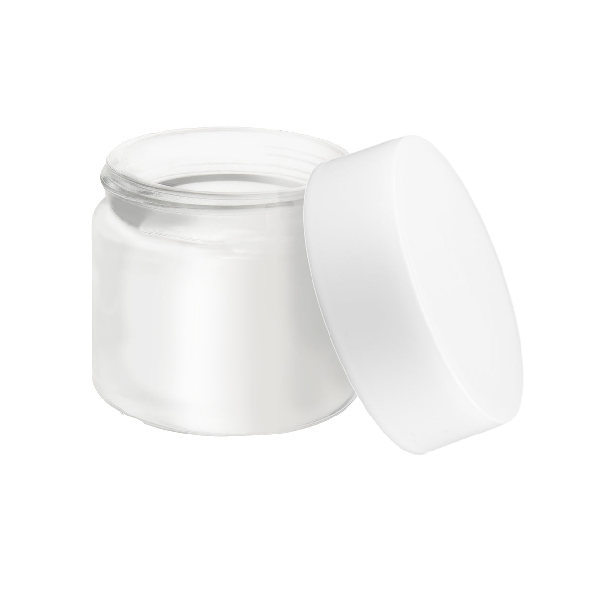 Loud Lock Glass Jar w/ Cap - 2oz / 60mm - 100pc - Child Resistant