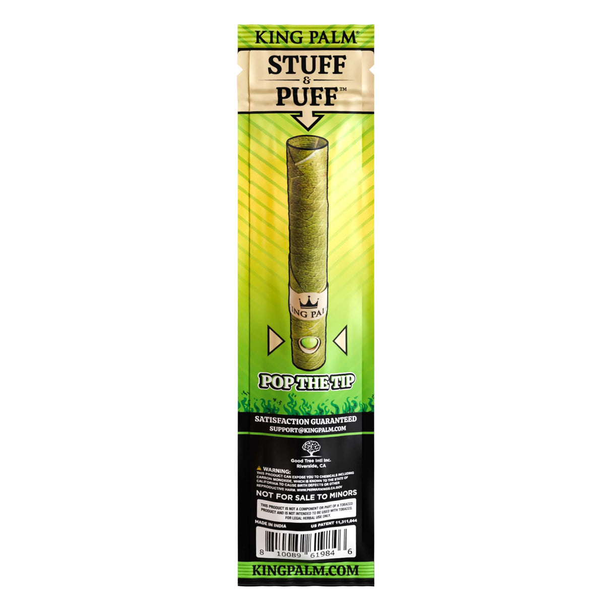 King Palm Flavored Mini 1pk Leaf Tubes – Pre-Priced $0.69 - 30ct