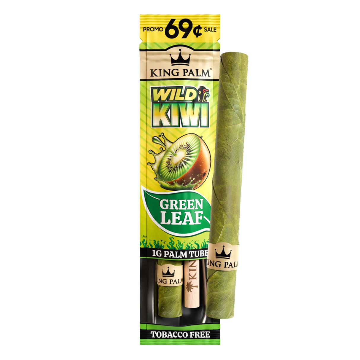 King Palm Flavored Mini 1pk Leaf Tubes – Pre-Priced $0.69 - 30ct