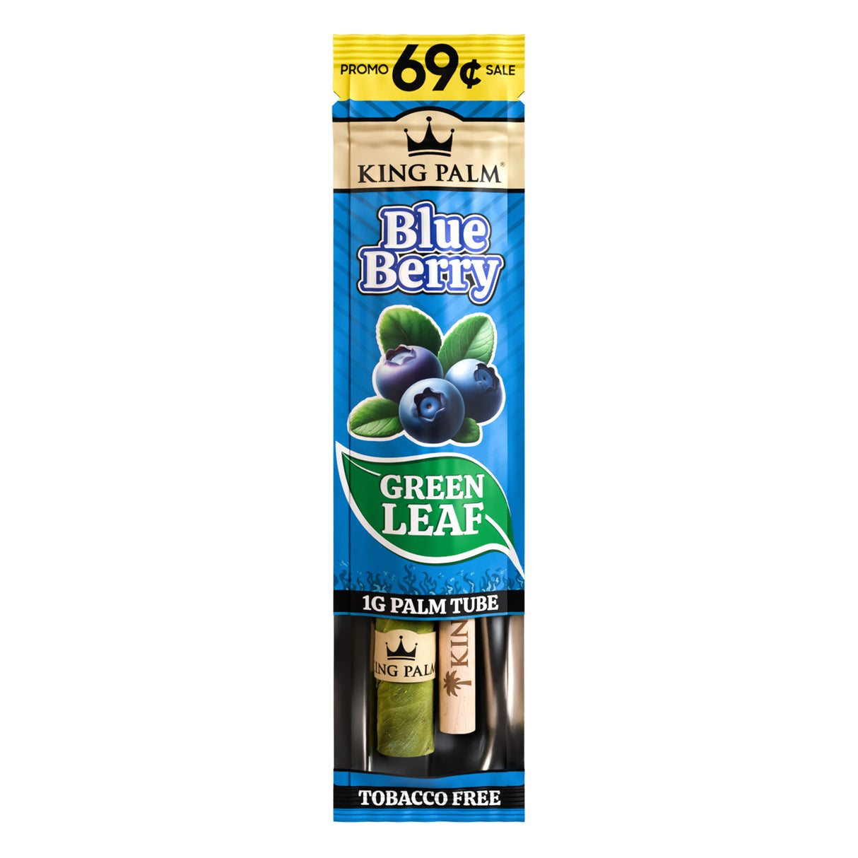 King Palm Flavored Mini 1pk Leaf Tubes – Pre-Priced $0.69 - 30ct