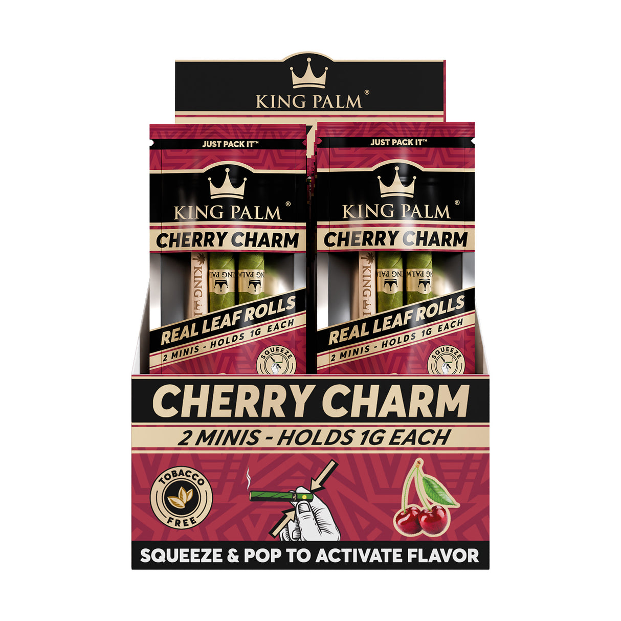 King Palm Mini Flavored 2pk Leaf Tubes - 20ct