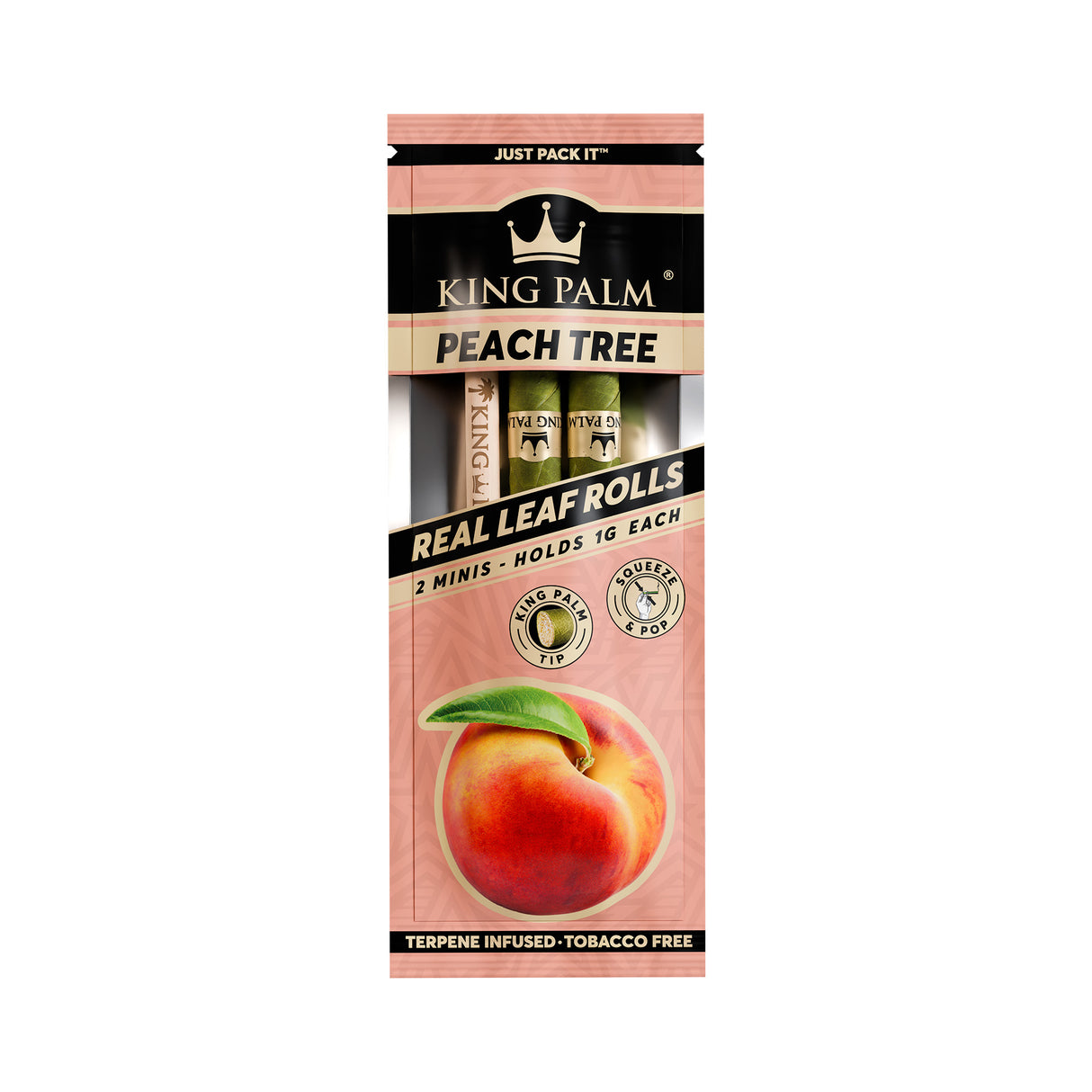 King Palm Mini Flavored 2pk Leaf Tubes - 20ct