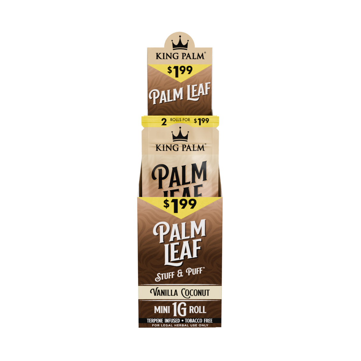 King Palm Cones – Mini – PP $1.99 – 2pk – 10ct