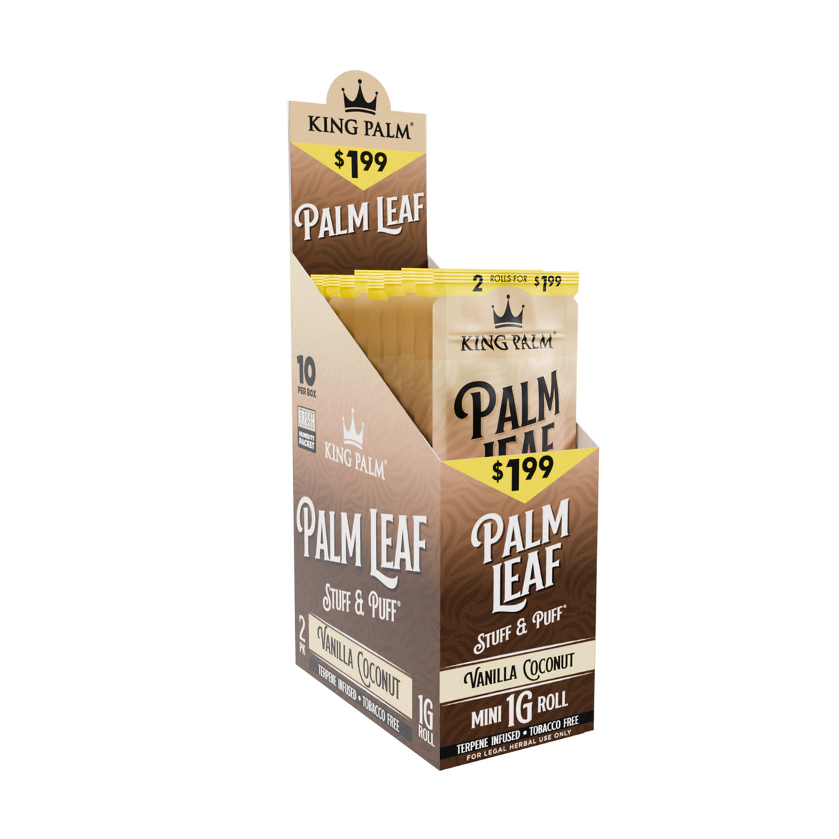 King Palm Cones – Mini – PP $1.99 – 2pk – 10ct