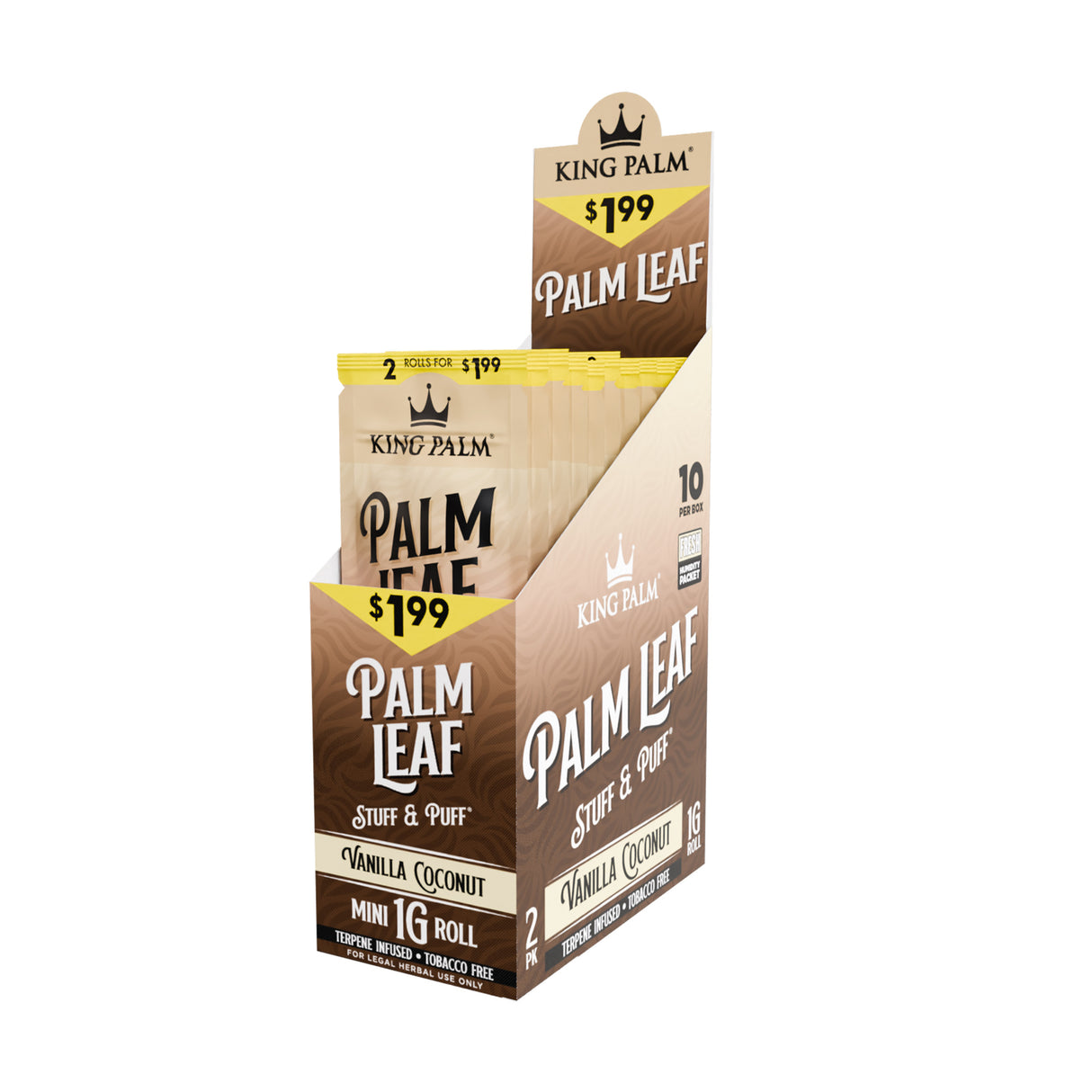 King Palm Cones – Mini – PP $1.99 – 2pk – 10ct