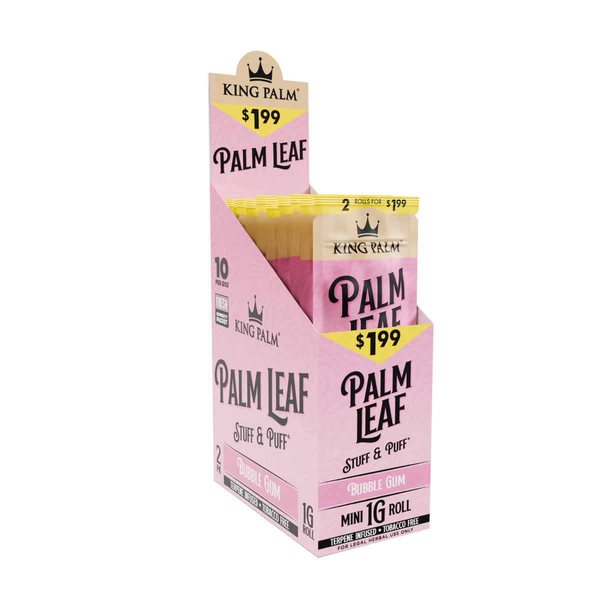 King Palm Cones – Mini – PP $1.99 – 2pk – 10ct