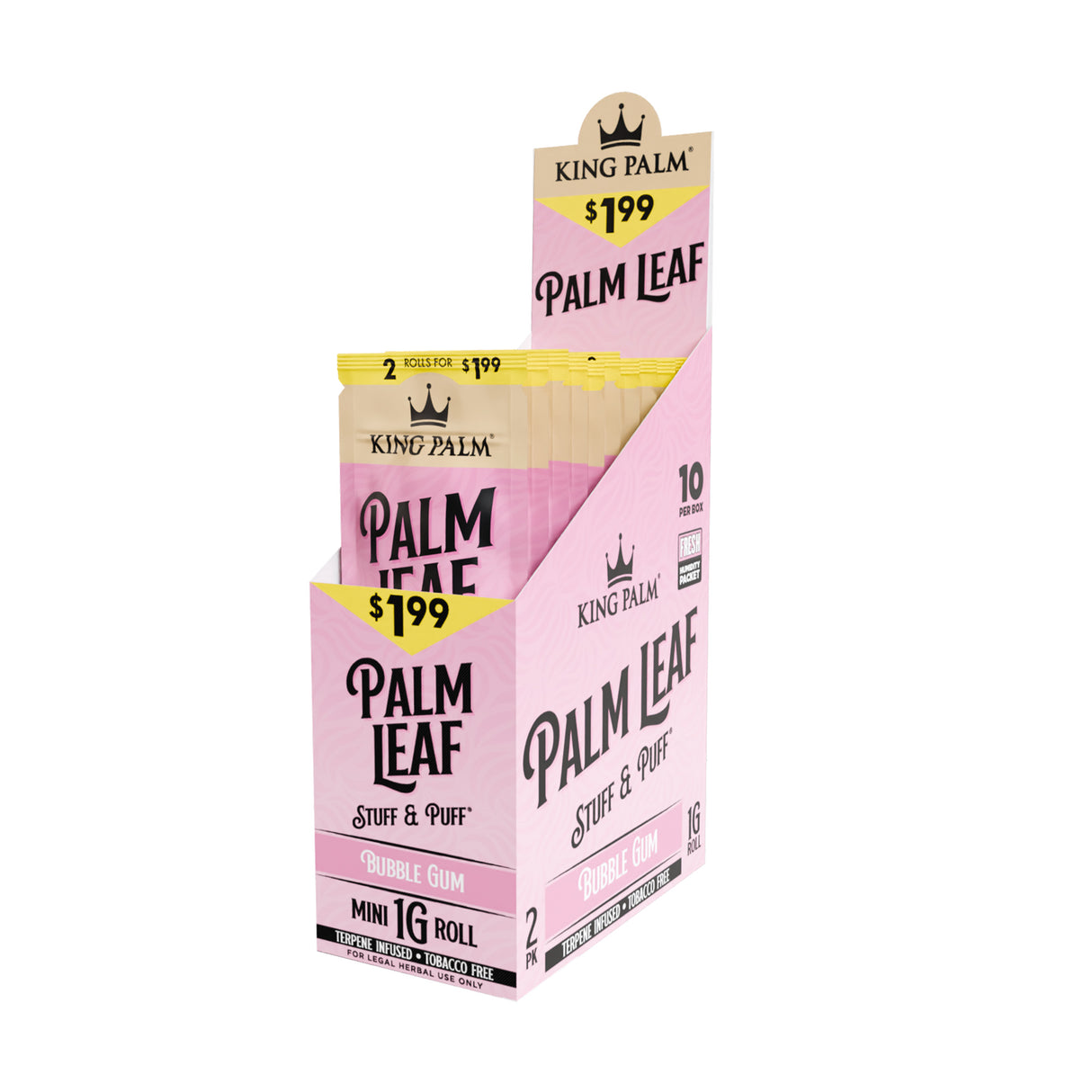 King Palm Cones – Mini – PP $1.99 – 2pk – 10ct