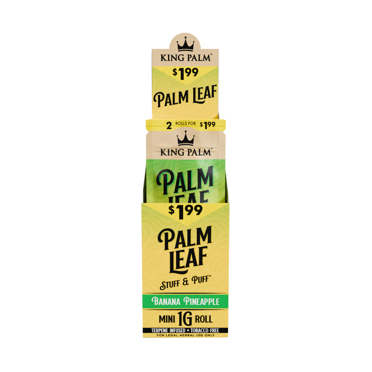 King Palm Cones – Mini – PP $1.99 – 2pk – 10ct
