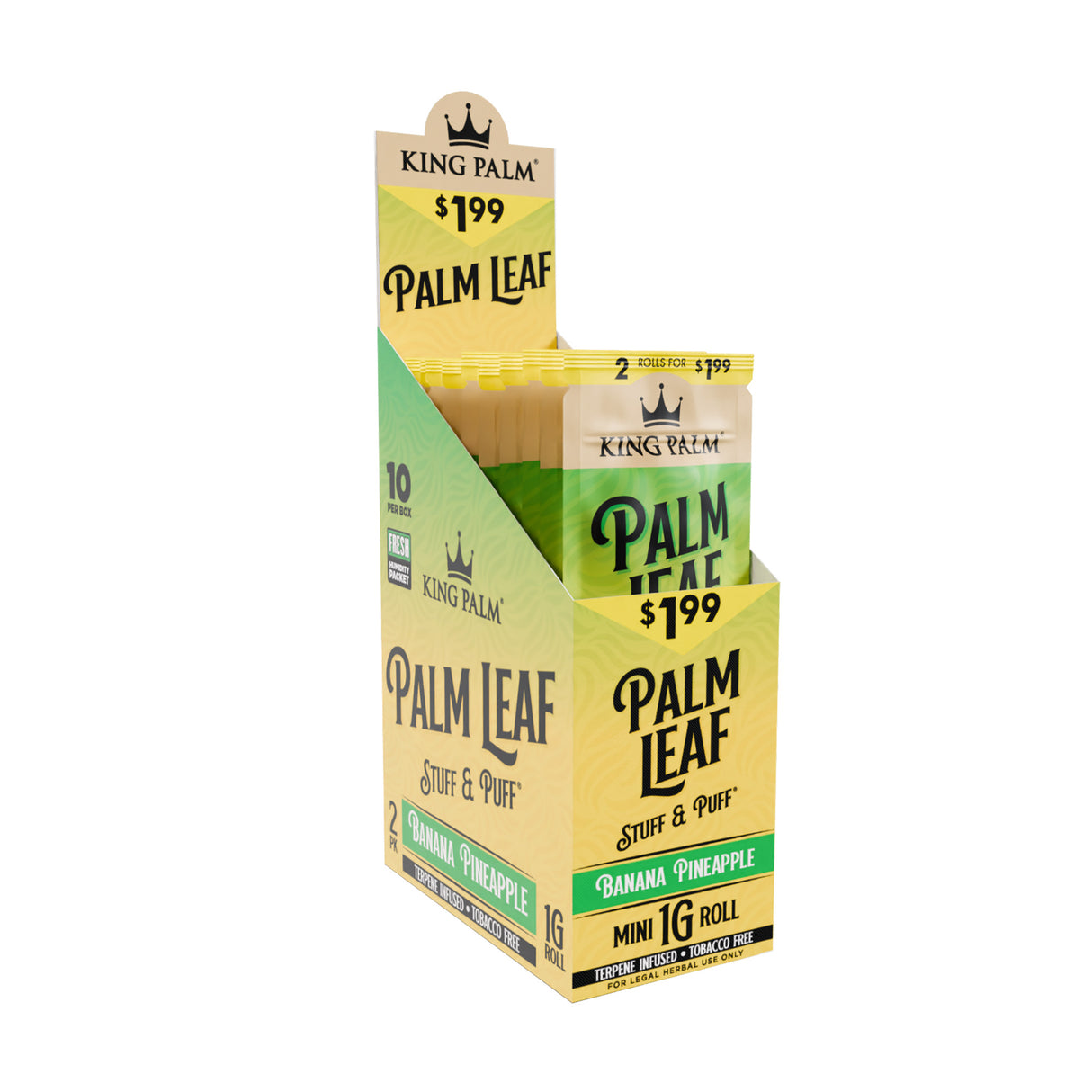 King Palm Cones – Mini – PP $1.99 – 2pk – 10ct