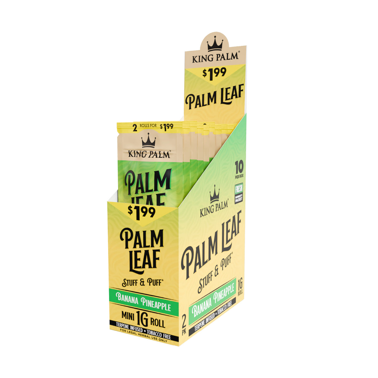 King Palm Cones – Mini – PP $1.99 – 2pk – 10ct