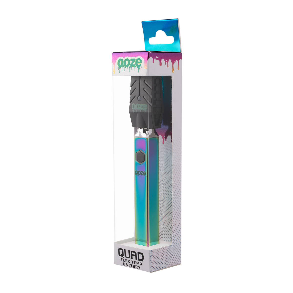 Ooze Quad 510 Thread 500 mAh Square Vape Pen Battery