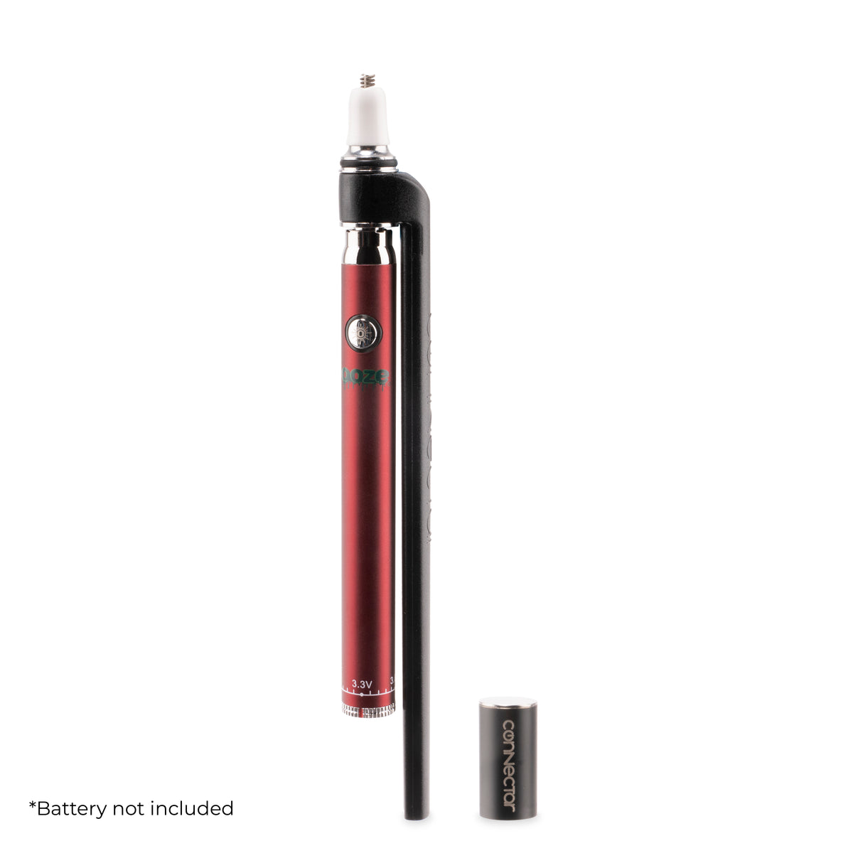 Ooze x Stache ConNectar - 510 Thread Dab Straw Vape Pen Attachment