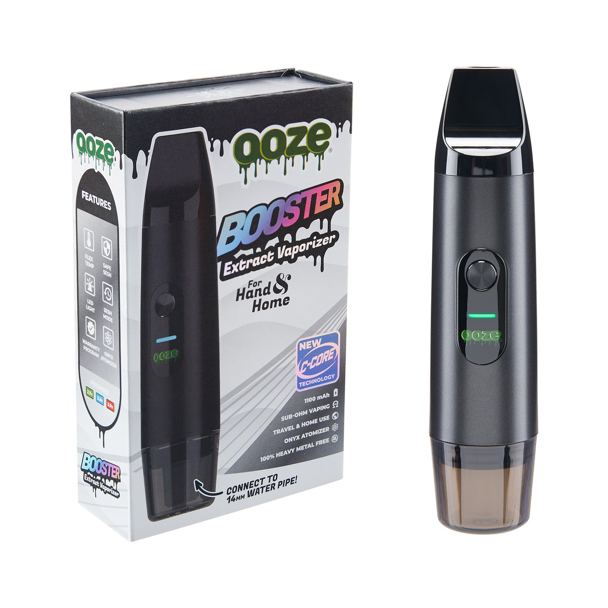 Ooze Booster Extract Vaporizer – C-Core 1100 mAh