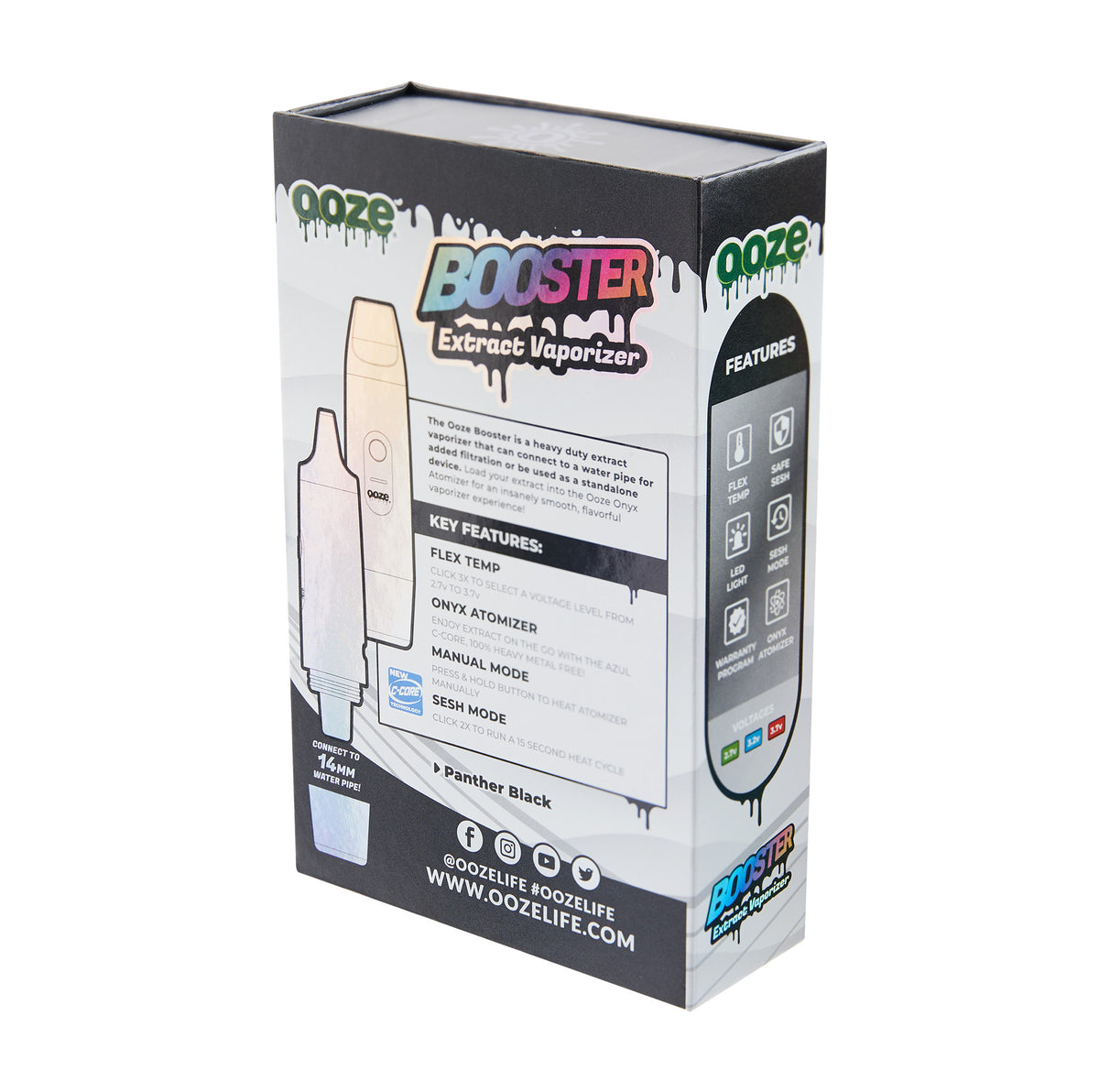 Ooze Booster Extract Vaporizer – C-Core 1100 mAh