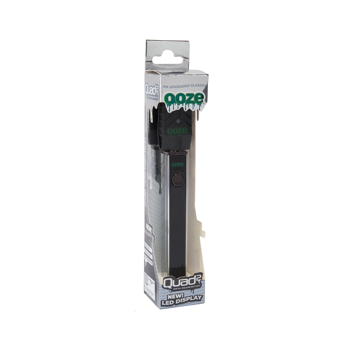 Ooze Quad 2 – 500 mAh Square 510 Vape Battery