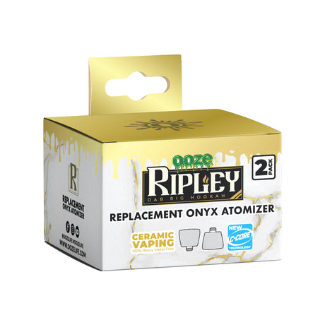Ooze Ripley Replacement King Size Onyx Atomizer 2-Pack