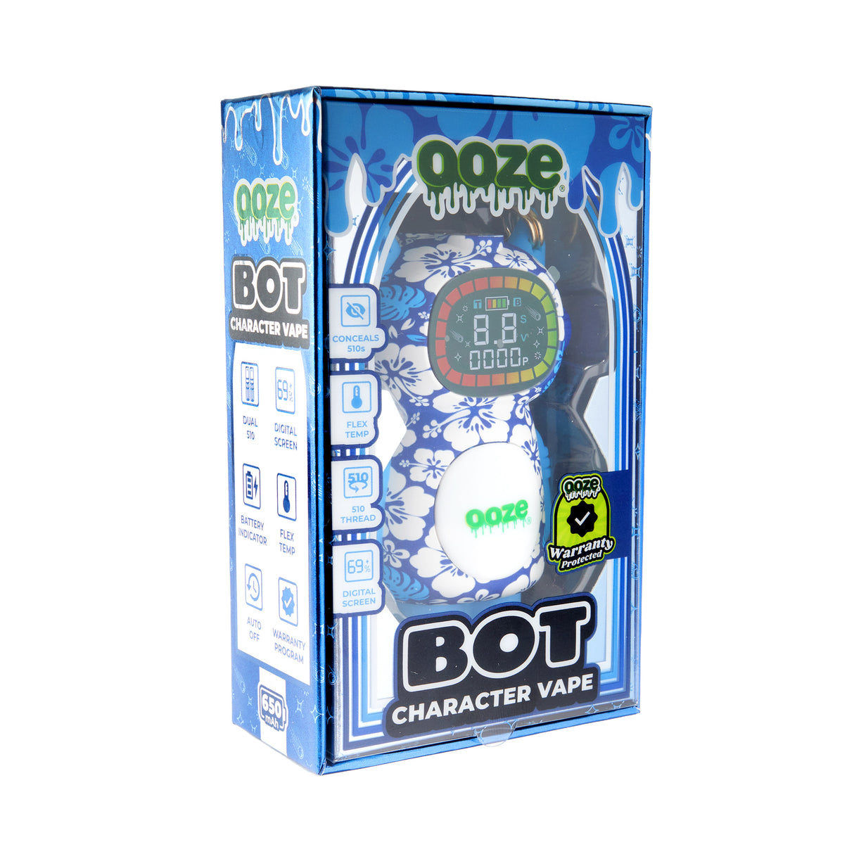 Ooze Bot – 650 mAh Character Vape Battery