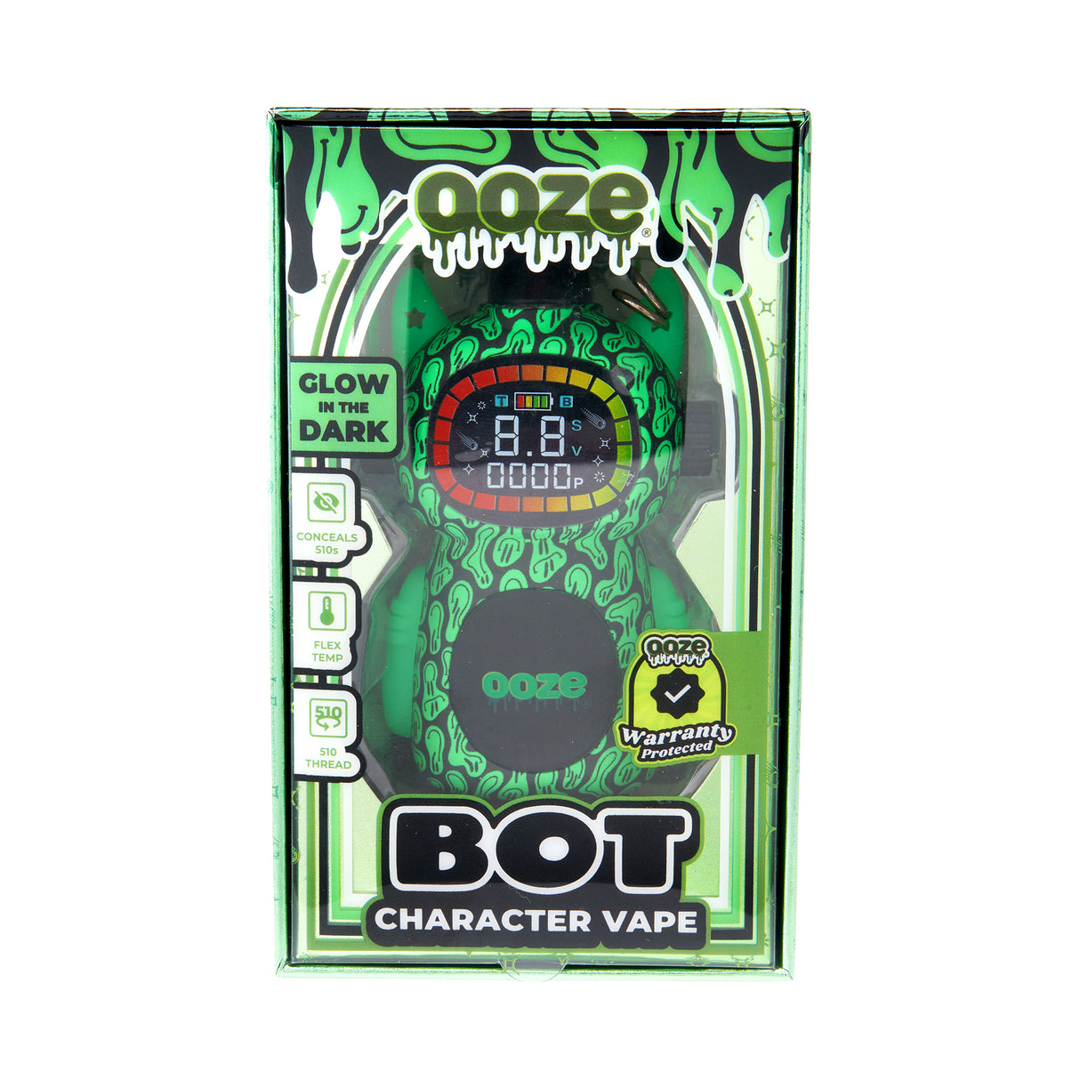 Ooze Bot – 650 mAh Character Vape Battery
