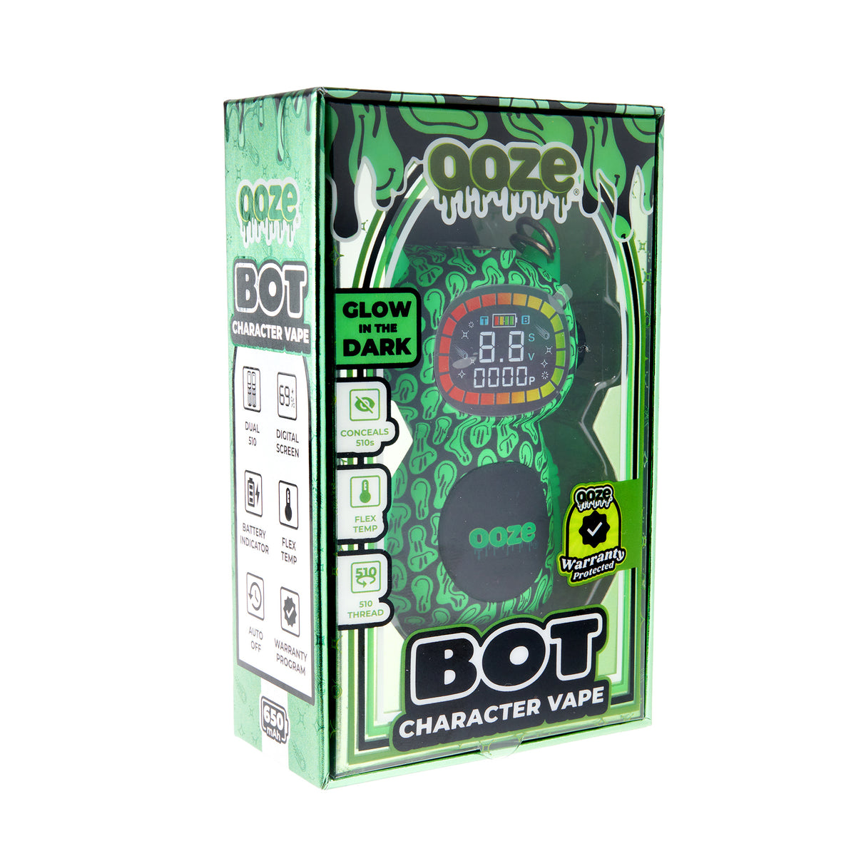 Ooze Bot – 650 mAh Character Vape Battery