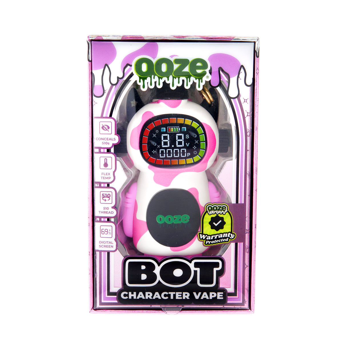 Ooze Bot – 650 mAh Character Vape Battery