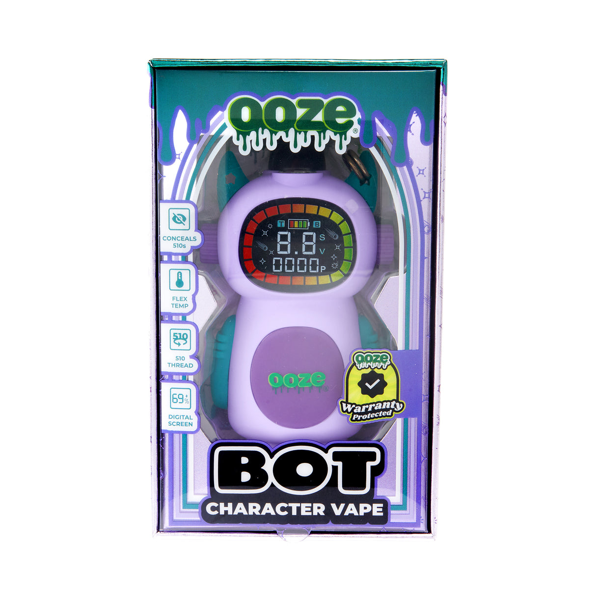 Ooze Bot – 650 mAh Character Vape Battery