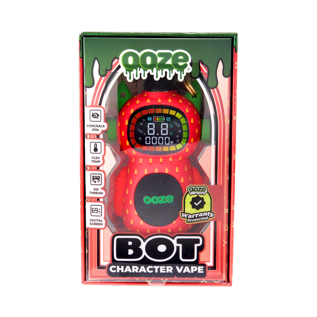 Ooze Bot – 650 mAh Character Vape Battery