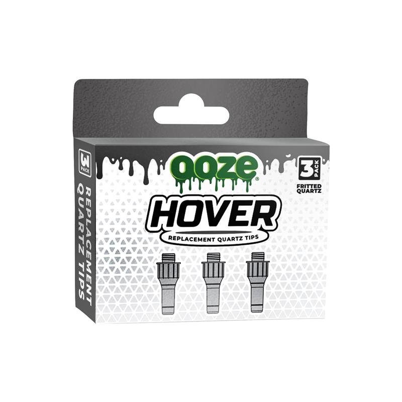 Ooze Hover – Fritted Quartz Tip Replacement 3-Pack