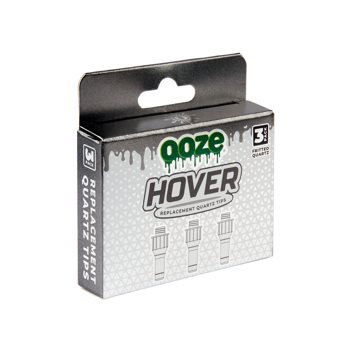 Ooze Hover – Fritted Quartz Tip Replacement 3-Pack