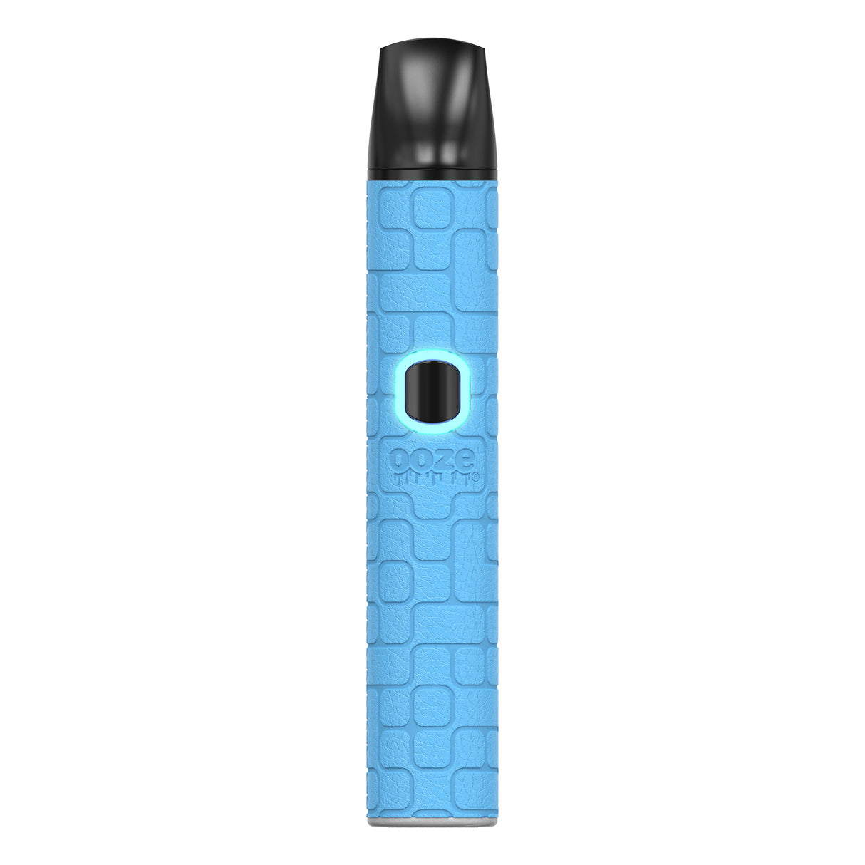 Blue PInch dry herb vape turned on