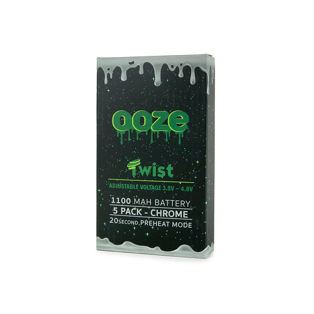 Ooze 1100 Twist Battery - 5 Pack