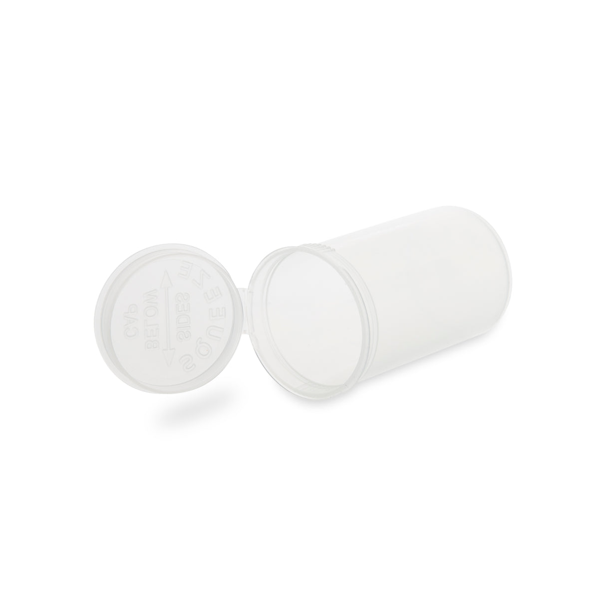 Loud Lock Pop Top Plastic Smell Proof Airtight Portable Packaging Storage Containers 19 Dram - 225ct