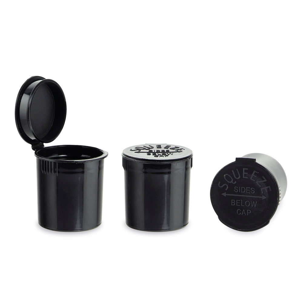 Loud Lock Plastic Pop Top - 6 Dram - 600pc - Child Resistant