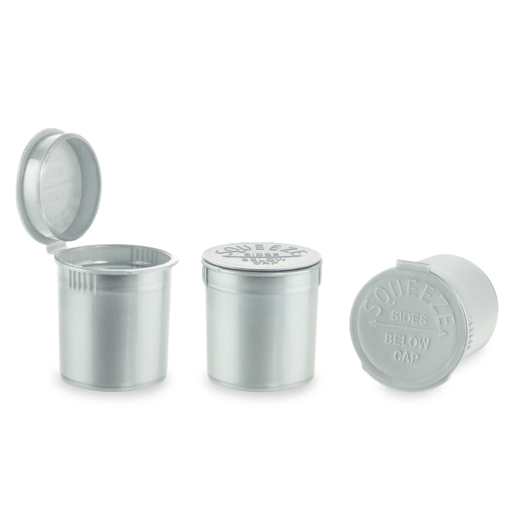 Loud Lock Plastic Pop Top - 6 Dram - 600pc - Child Resistant