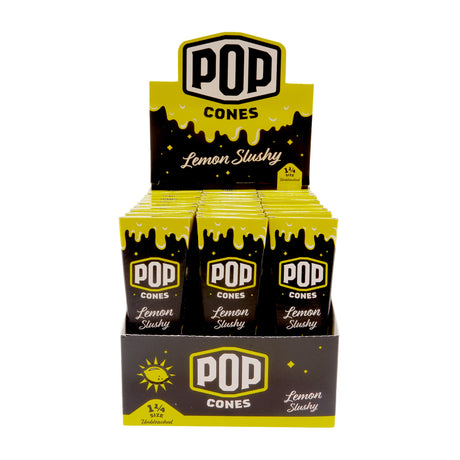 Pop Cones 1 ¼ Size Unbleached 6pk Cones – 24ct Display