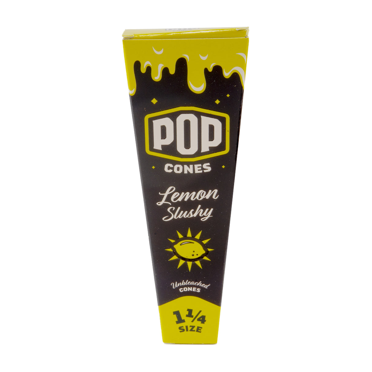 Pop Cones 1 ¼ Size Unbleached 6pk Cones – 24ct Display