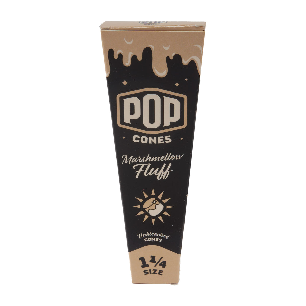 Pop Cones 1 ¼ Size Unbleached 6pk Cones – 24ct Display