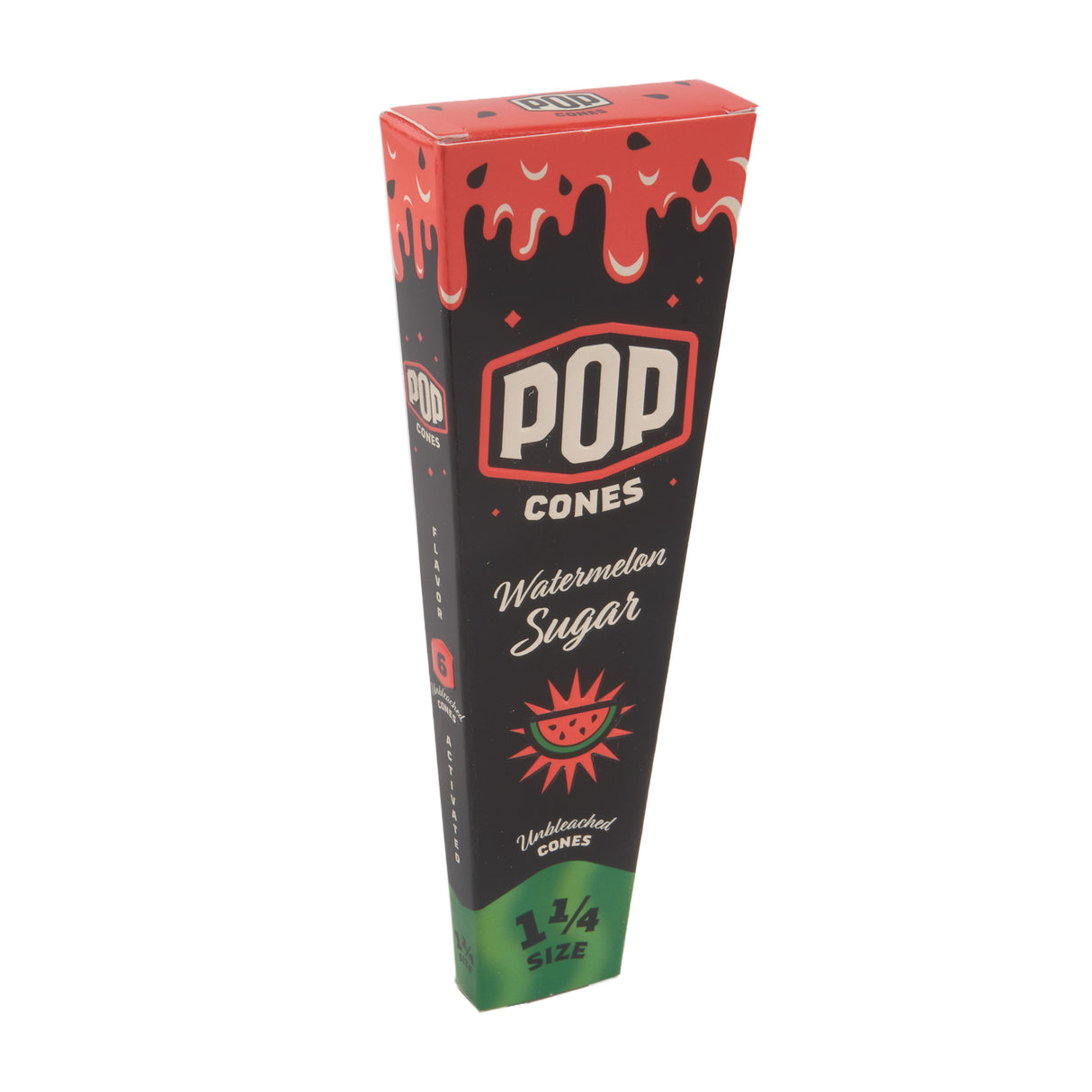 Pop Cones 1 ¼ Size Unbleached 6pk Cones – 24ct Display