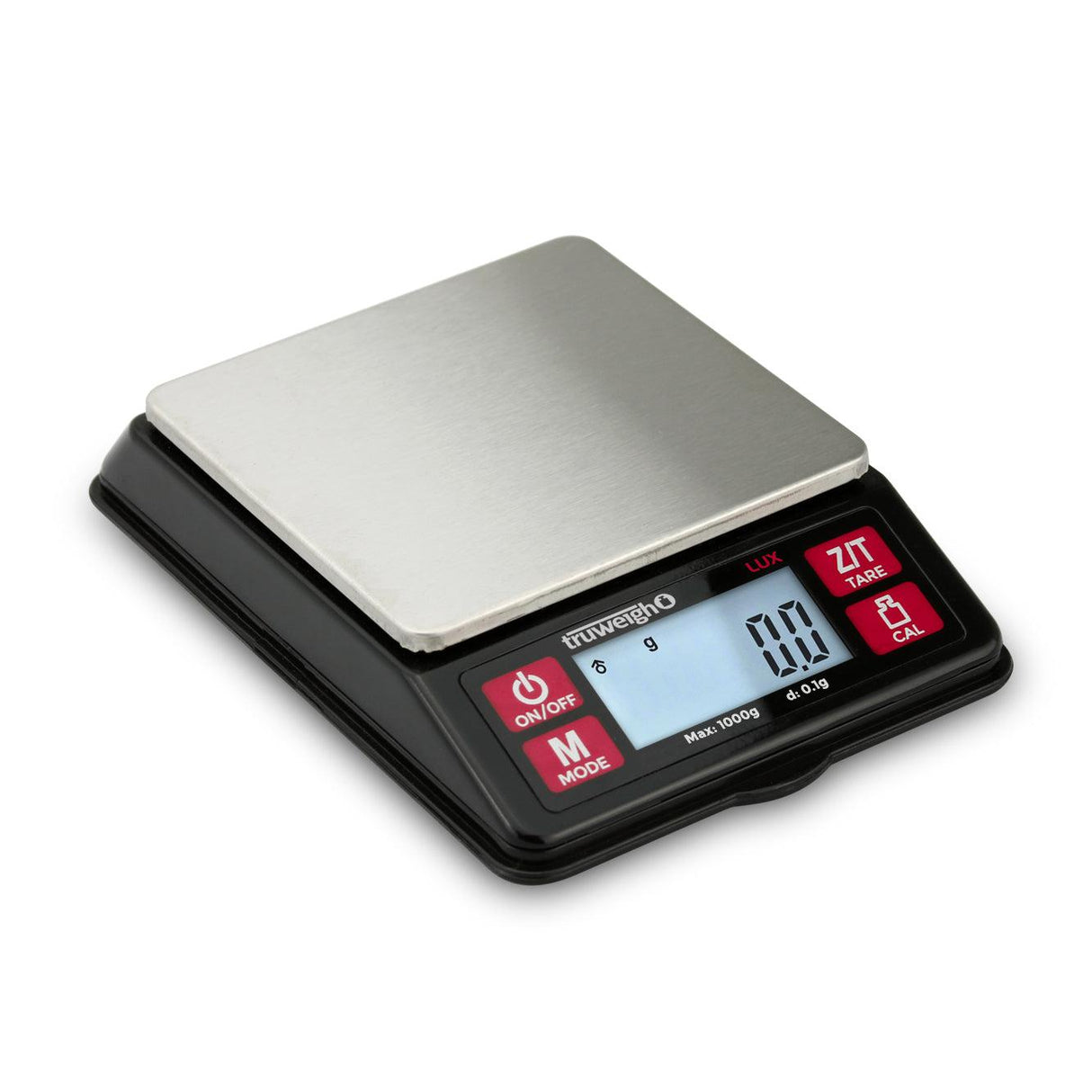 Truweigh LUX Digital Scale - 1000g x 0.1g - Black
