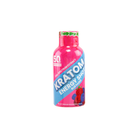 Happy Hippo Kratom Energy Shot – 50mg - 12ct