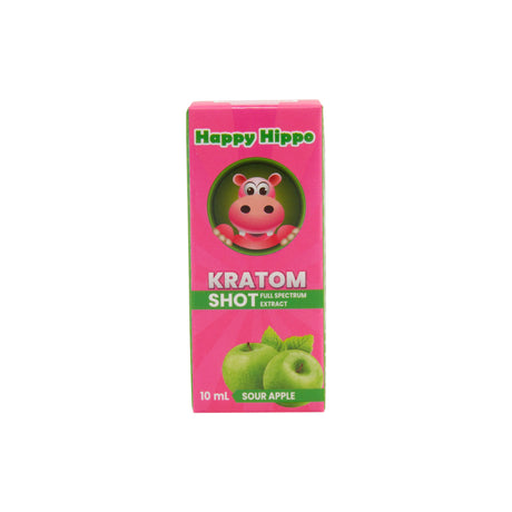 Happy Hippo Kratom Extract Shot - 120mg - 12ct