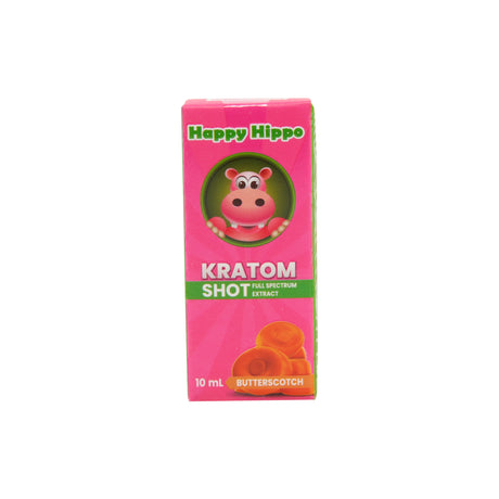 Happy Hippo Kratom Extract Shot - 120mg - 12ct
