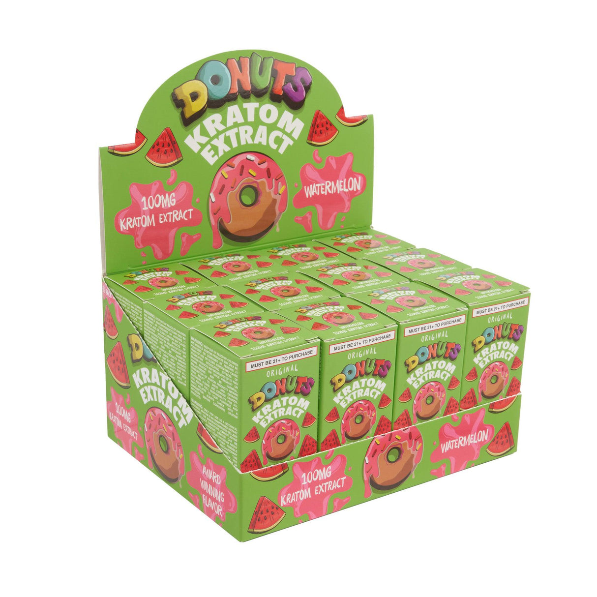 Donuts Kratom Shot - 100mg – 12ct