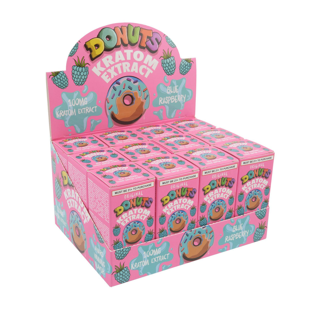 Donuts Kratom Shot - 100mg – 12ct