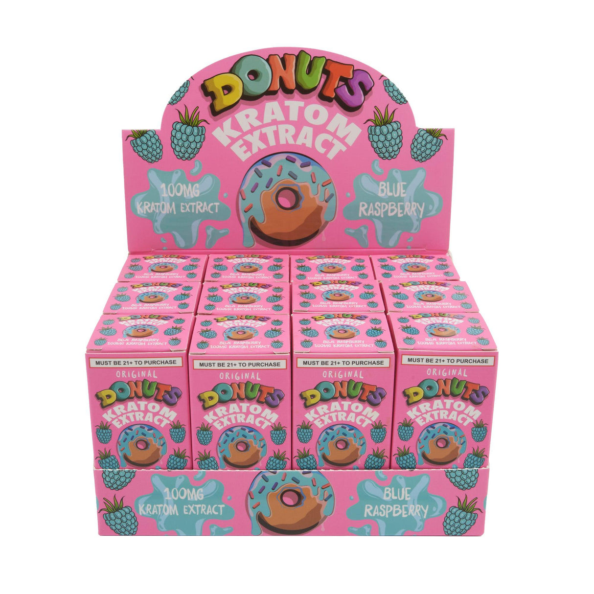 Donuts Kratom Shot - 100mg – 12ct