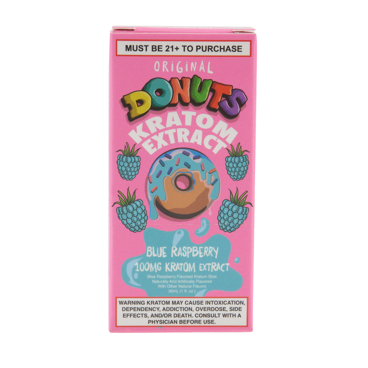 Donuts Kratom Shot - 100mg – 12ct