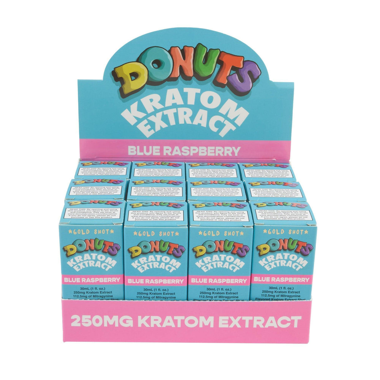 Donuts Kratom Shot - 250mg – 12ct