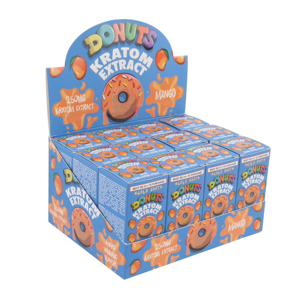 Donuts Kratom Shot - 250mg – 12ct